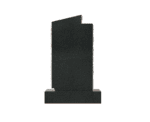 Upright Jewish Headstone with Menorah and Star of David - Image 2