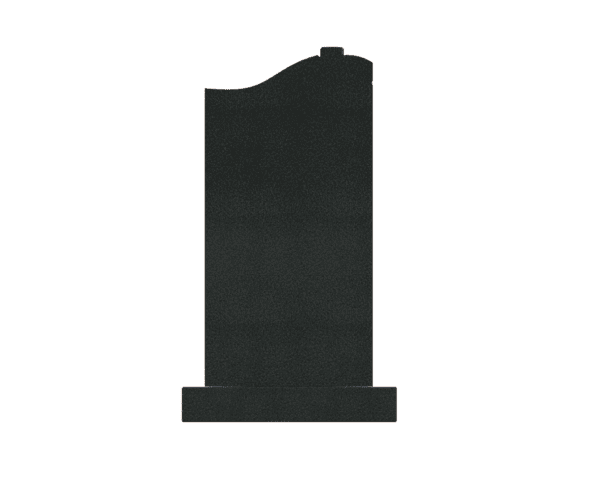 Budget-Friendly Upright Memorial with Cross Design - Image 2