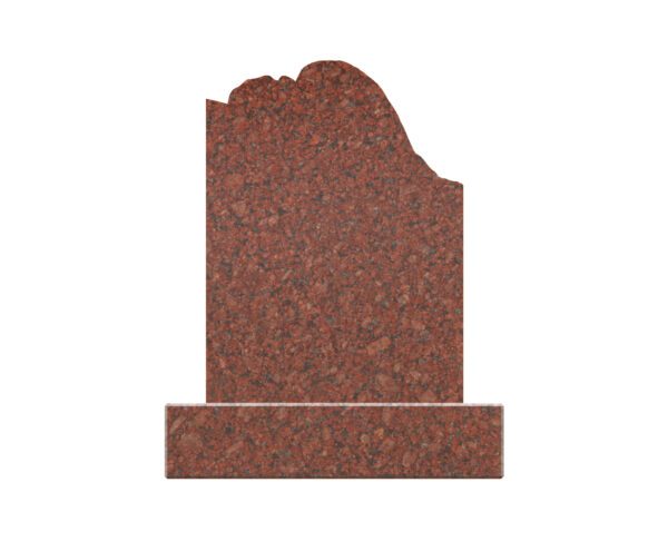 Upright Child Granite Headstone with Sleeping Angel and Book Design - Image 2