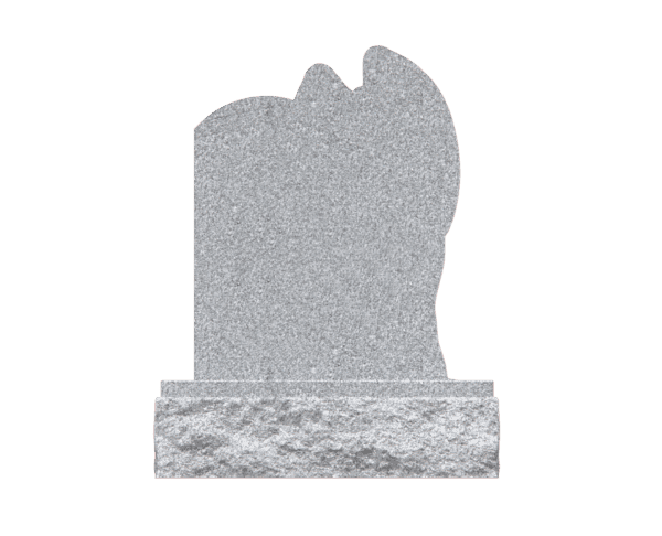Guardian Angel Embracing Granite Headstone – A Tribute of Love - Image 2