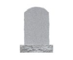 Simple Irish Upright Memorial with Celtic Cross - Image 2
