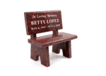 Granite Memorial Bench with  Engraving