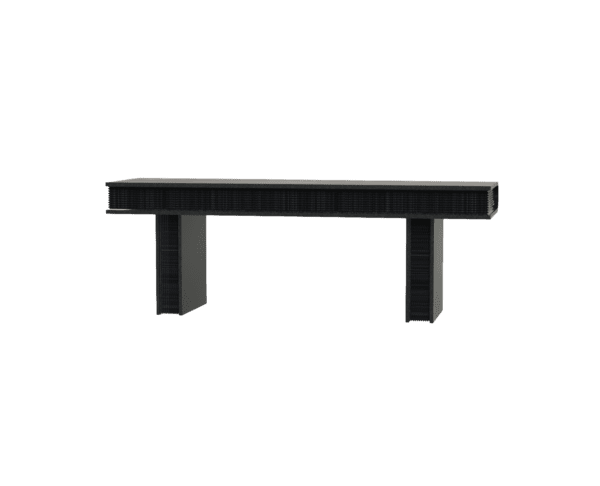 Simple Cemetery Granite Bench Monument - Image 1