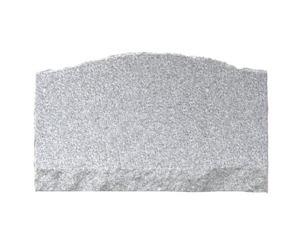 Affordable Rustic Slant Grave Marker with Nature Design - Image 3