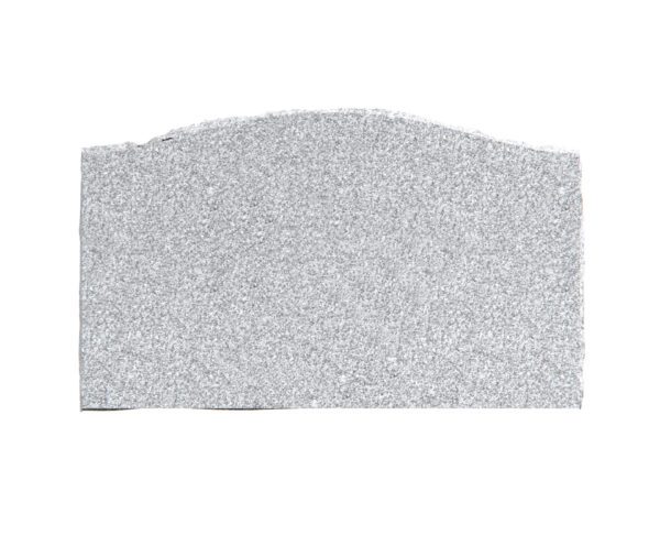 Affordable Rustic Slant Grave Marker with Nature Design - Image 2