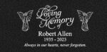 Angel Flat Granite Marker - Image 2