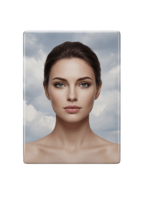 Rectangular Ceramic Photo Portrait - Image 1