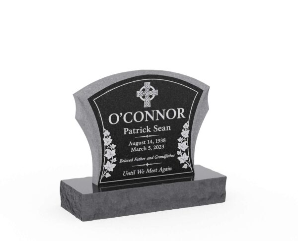 sl01.18671 Curved Shape Granite Headstone - Image 1